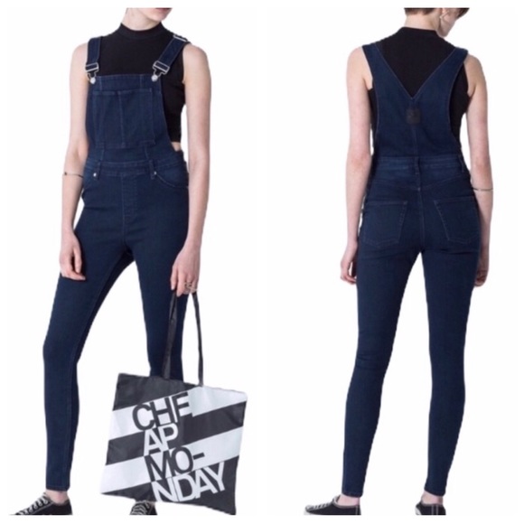 cheap monday spray dungaree